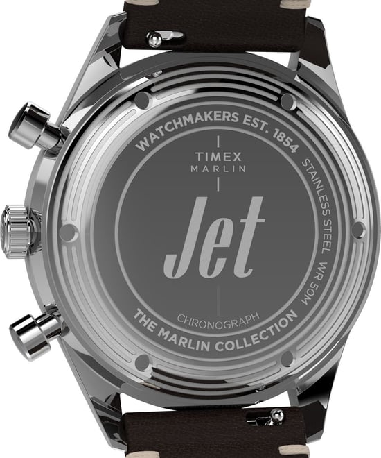 Timex Marlin Jet Heren Horloge Bruin TW2Y24700 - Image 4