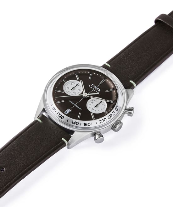 Timex Marlin Jet Heren Horloge Bruin TW2Y24700 - Image 5