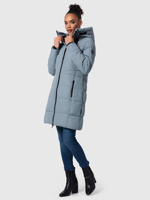Marikoo Natsukoo dames winterjas – warm, teddyvoering & capuchon - Image 6