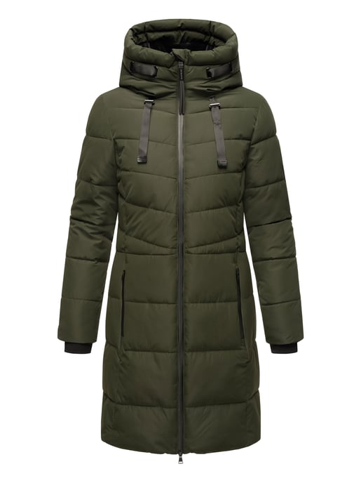 Marikoo Natsukoo dames winterjas – warm, teddyvoering & capuchon - Image 2