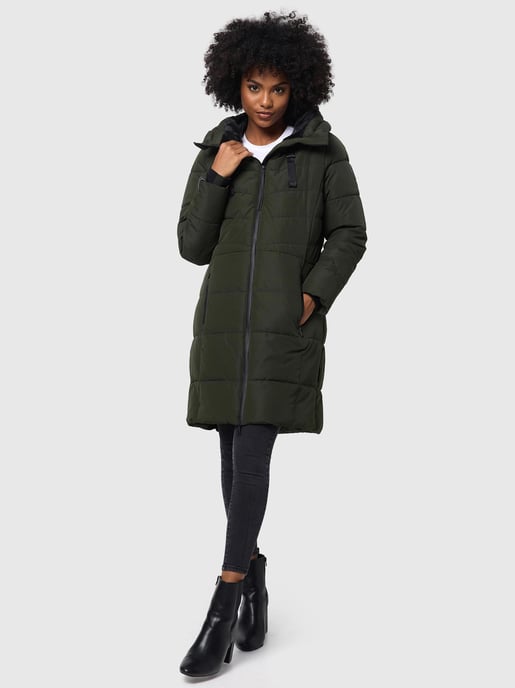 Marikoo Natsukoo dames winterjas – warm, teddyvoering & capuchon - Image 6