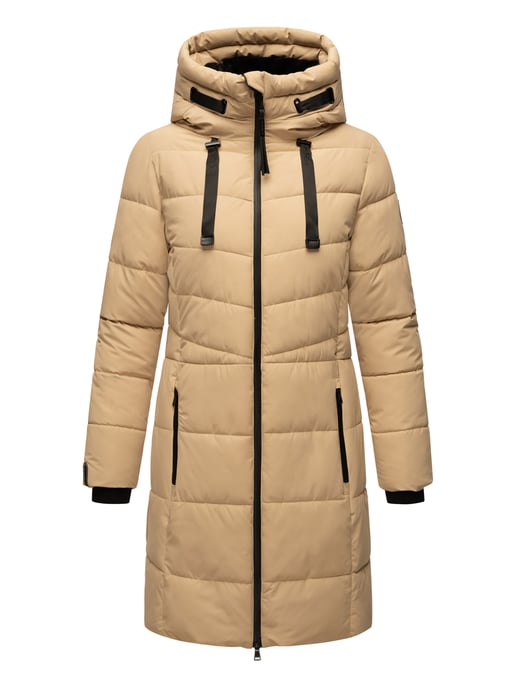 Marikoo Natsukoo dames winterjas – warm, teddyvoering & capuchon - Image 2