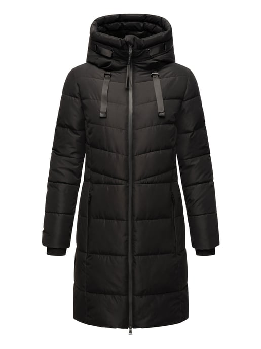 Marikoo Natsukoo dames winterjas – warm, teddyvoering & capuchon - Image 2