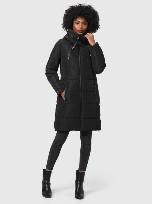 Marikoo Natsukoo dames winterjas – warm, teddyvoering & capuchon - Image 6