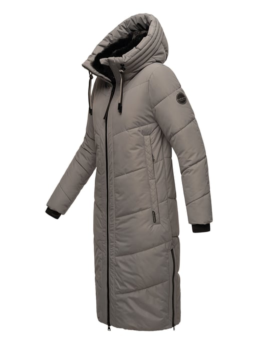 Marikoo Nadaree dames winterjas – lang, warm & met capuchon - Image 3