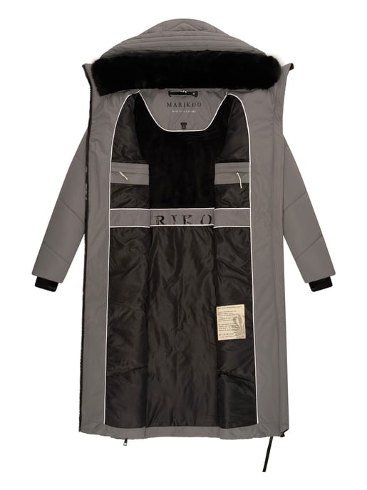 Marikoo Nadaree dames winterjas – lang, warm & met capuchon - Image 5