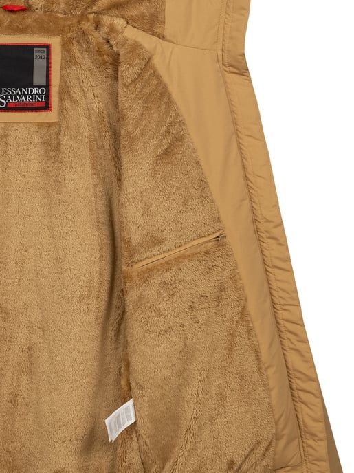 Alessandro Salvarini heren winterjas AS-320 met teddyvoering & capuchon – warm & stoer - Image 5