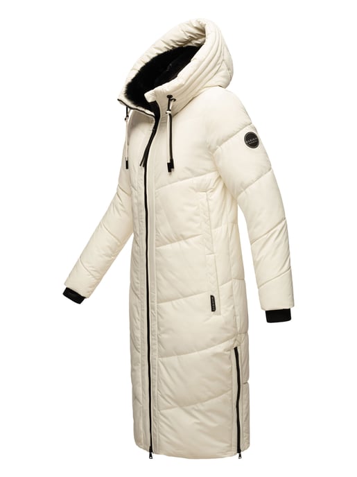 Marikoo Nadaree dames winterjas – lang, warm & met capuchon - Image 3