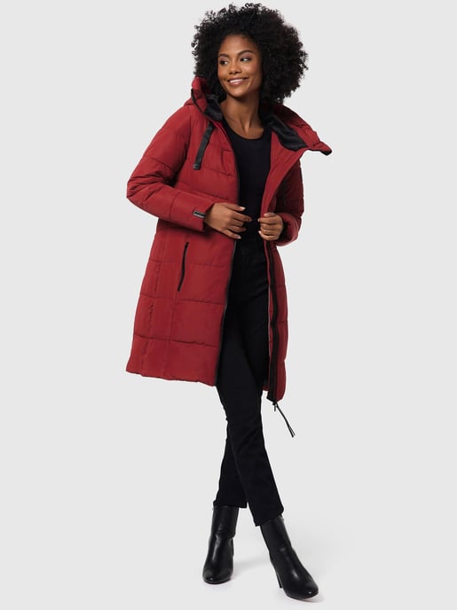 Marikoo Natsukoo dames winterjas – warm, teddyvoering & capuchon - Image 6