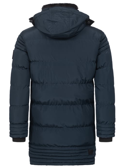 Alessandro Salvarini heren winterjas AS285 met teddyvoering en afneembare capuchon - Image 6