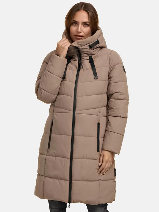Marikoo Natsukoo dames winterjas – warm, teddyvoering & capuchon - Image 5
