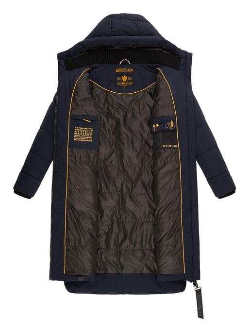Marikoo Benikoo dames winterjas – lang, warm & stijlvol - Image 5