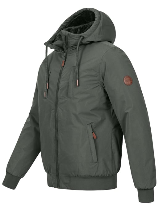 Alessandro Salvarini heren winterjas AS-320 met teddyvoering & capuchon – warm & stoer - Image 3