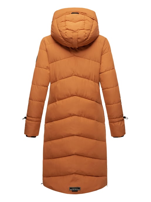 Marikoo Tomomii dames winterjas – lang, warm & met capuchon - Image 4