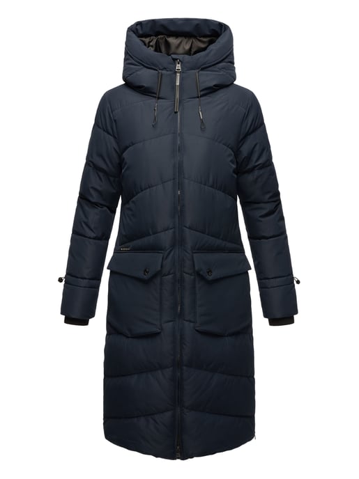 Marikoo Tomomii dames winterjas – lang, warm & met capuchon - Image 2