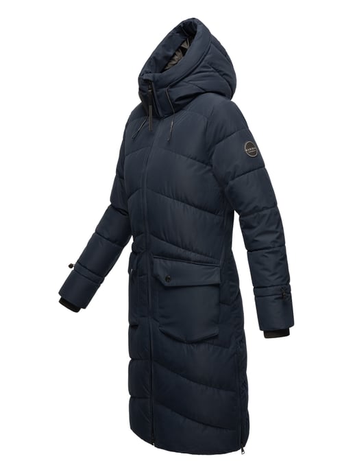 Marikoo Tomomii dames winterjas – lang, warm & met capuchon - Image 3