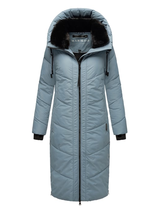 Marikoo Nadaree dames winterjas – lang, warm & met capuchon - Image 1