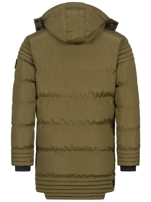 Alessandro Salvarini heren winterjas AS285 met teddyvoering en afneembare capuchon - Image 5