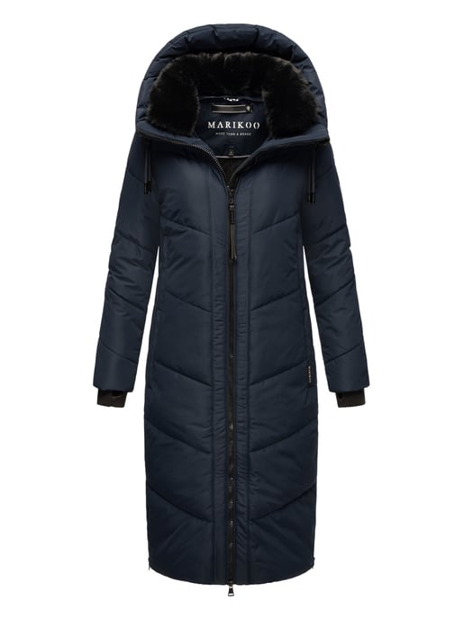 Marikoo Nadaree dames winterjas – lang, warm & met capuchon - Image 1