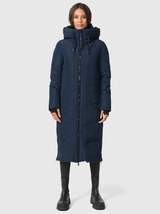 Marikoo Nadaree dames winterjas – lang, warm & met capuchon - Image 6