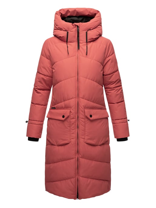 Marikoo Tomomii dames winterjas – lang, warm & met capuchon - Image 2