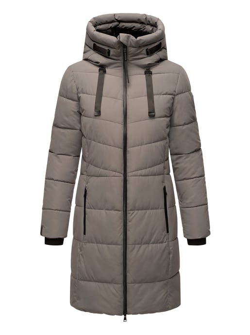 Marikoo Natsukoo dames winterjas – warm, teddyvoering & capuchon - Image 2