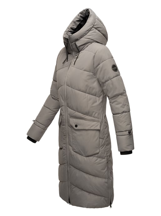 Marikoo Tomomii dames winterjas – lang, warm & met capuchon - Image 3