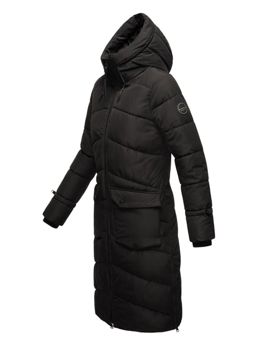 Marikoo Tomomii dames winterjas – lang, warm & met capuchon - Image 3