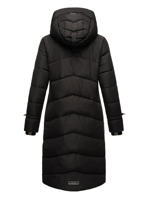 Marikoo Tomomii dames winterjas – lang, warm & met capuchon - Image 4