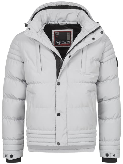 Alessandro Salvarini heren winterjas AS-281 met teddyvoering en afneembare capuchon - Image 2