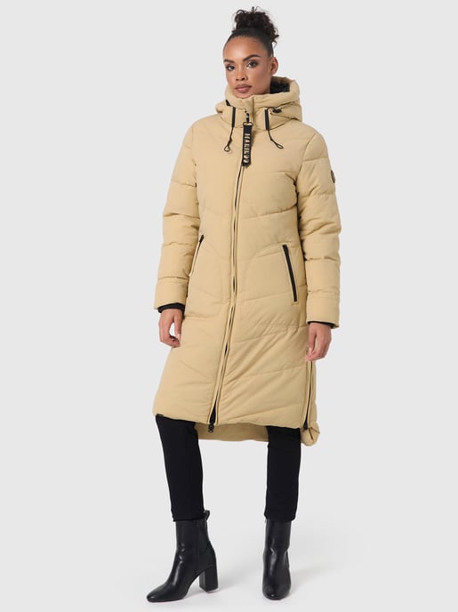 Marikoo Benikoo dames winterjas – lang, warm & stijlvol - Image 6