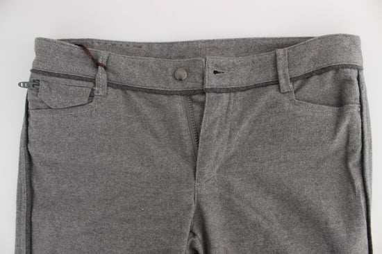 Grijze Rechte Broek met Zijstripe Detail - Image 5