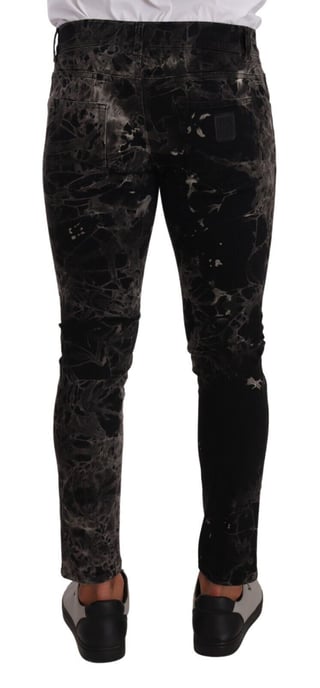 Marmerprint Skinny Jeans - Image 2