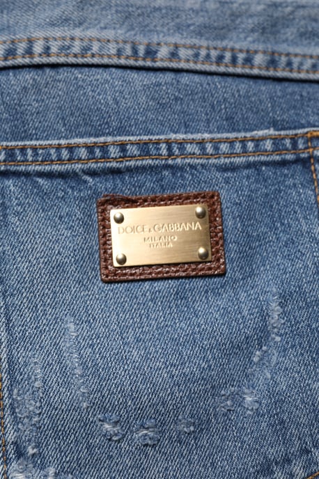 Ontspannen Pasvorm Gescheurde Jeans - Image 6