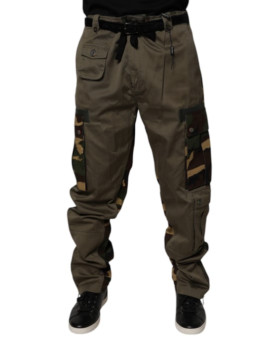 Cargo Broek met Camouflage Detail - Image 2