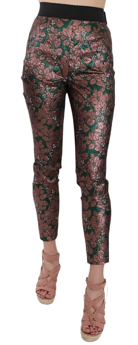 Bloemen Brocade Broek Stijl Pan70014 - Image 1