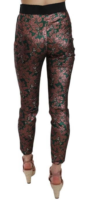 Bloemen Brocade Broek Stijl Pan70014 - Image 3