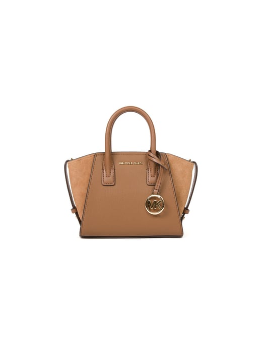 Michael Kors Avril Extra Kleine Schoudertas Bruin - Image 1