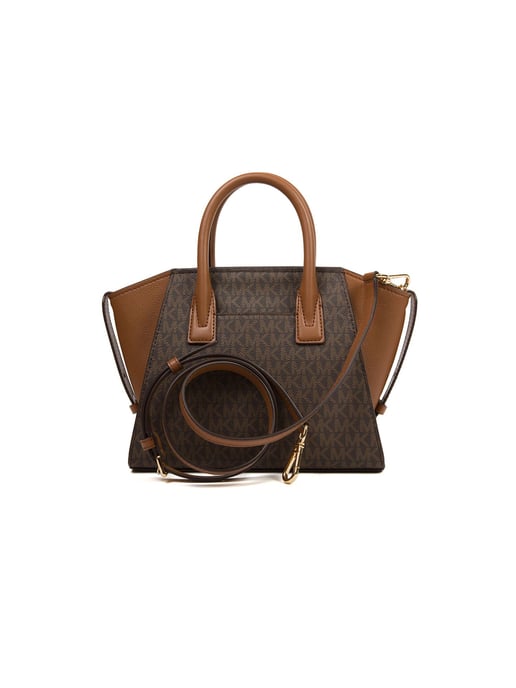 Michael Kors Avril Kleine Logo En Lederen Schoudertas - Image 3