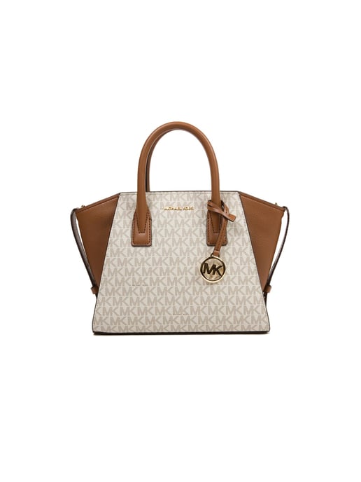 Michael Kors Avril Kleine Logo En Lederen Schoudertas - Image 1