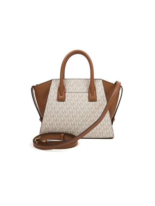Michael Kors Avril Kleine Logo En Lederen Schoudertas - Image 3
