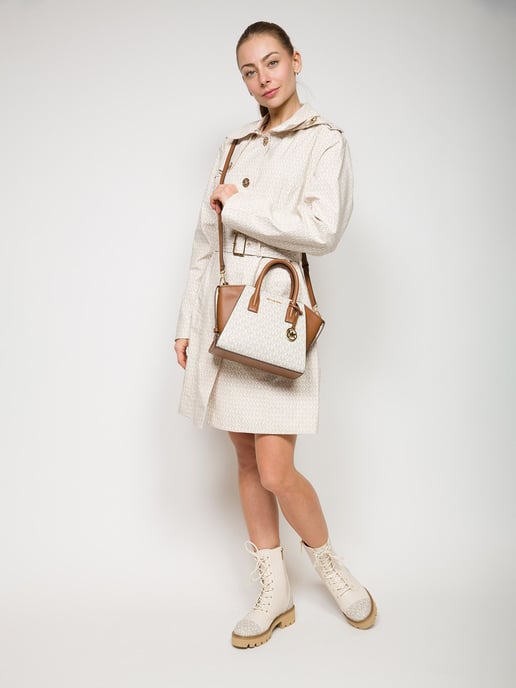 Michael Kors Avril Kleine Logo En Lederen Schoudertas - Image 5