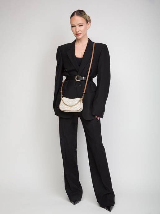 Michael Kors Carmela Kleine Pouchette Crossbody Tas - Image 5