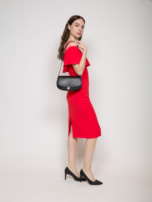Michael Kors Mila Middelgrote Oost-West Sling Schoudertas - Image 5