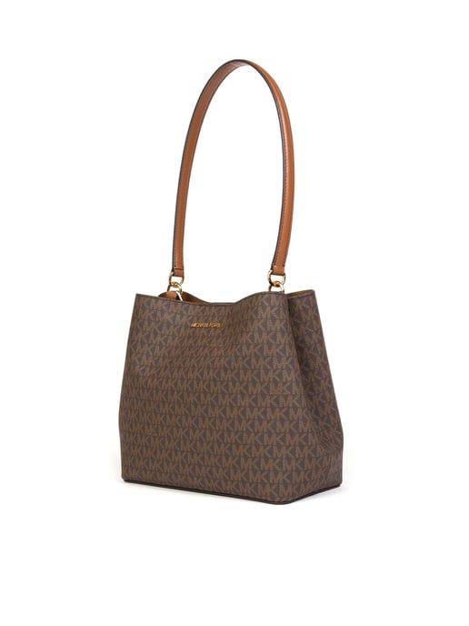 Michael Kors Pratt Medium Buckethandtas met Schouderriem - Image 2