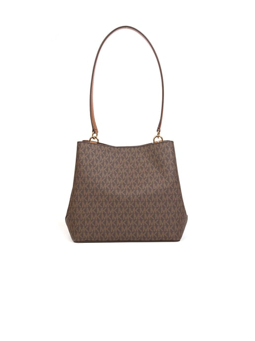 Michael Kors Pratt Medium Buckethandtas met Schouderriem - Image 3