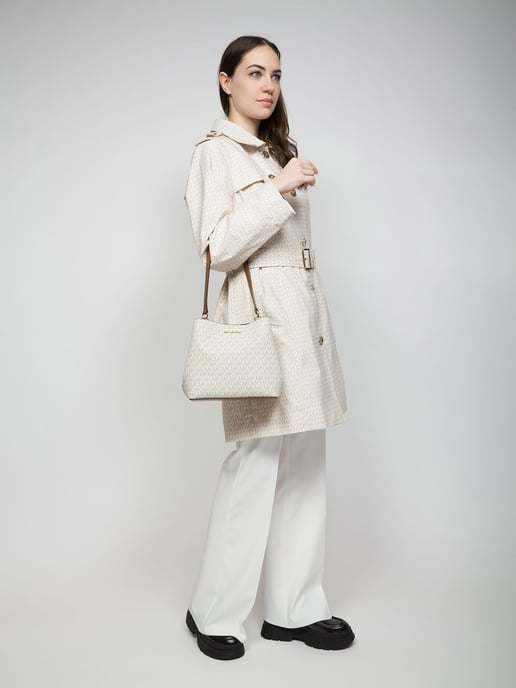 Michael Kors Pratt Medium Buckethandtas met Schouderriem - Image 5