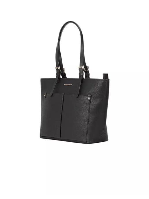 Michael Kors Jet Set Travel Medium Dubbele Pocket Tote Zwart - Image 2