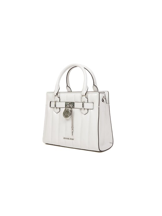 Michael Kors Hamilton Kleine Schoudertas Wit - Image 2