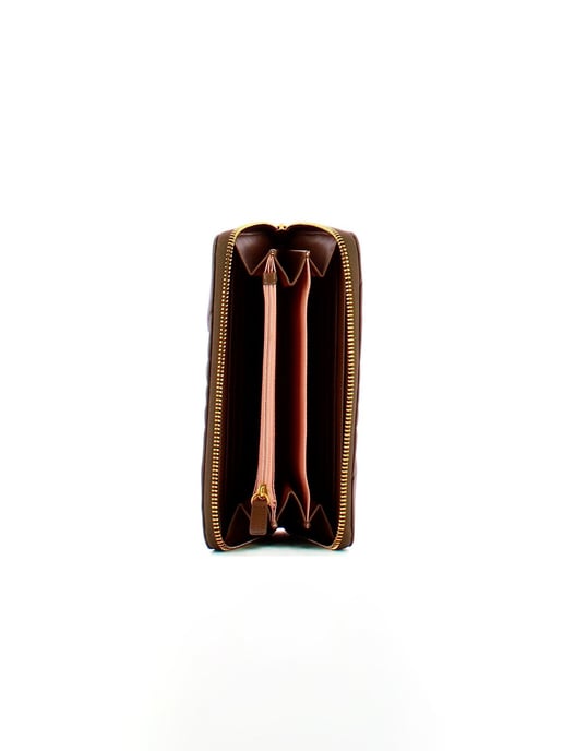Liu Jo Liu Jo Better Gequilted Portemonnee Chocolade - Image 3